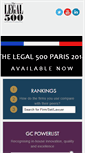 Mobile Screenshot of legal500.com