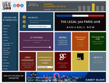 Tablet Screenshot of legal500.com